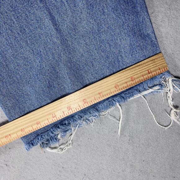 VTG Paco Jeans Overalls Men Large Denim Workwear Carpenter Distressed Baggy 90s - Picture 4 of 7